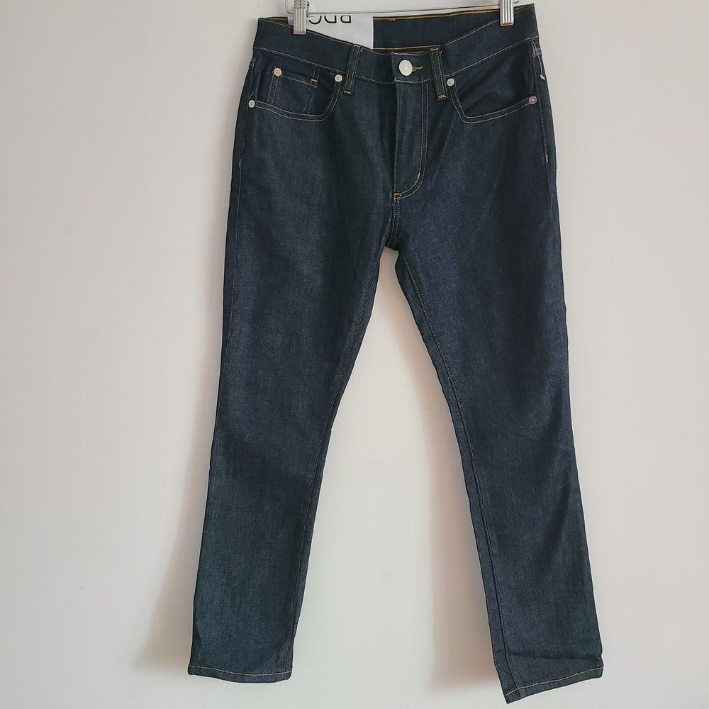 BDG Women's Dark Blue Drainpipe High Rise Jeans Size 26 NWT